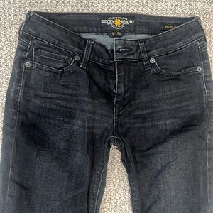Skinny mid rise jeans